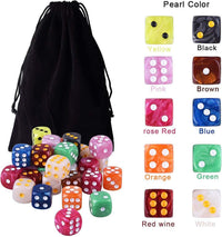 AUSTOR 100 Pcs 6 Sided Game Dice Set - 100 Pieces Round C - image 4