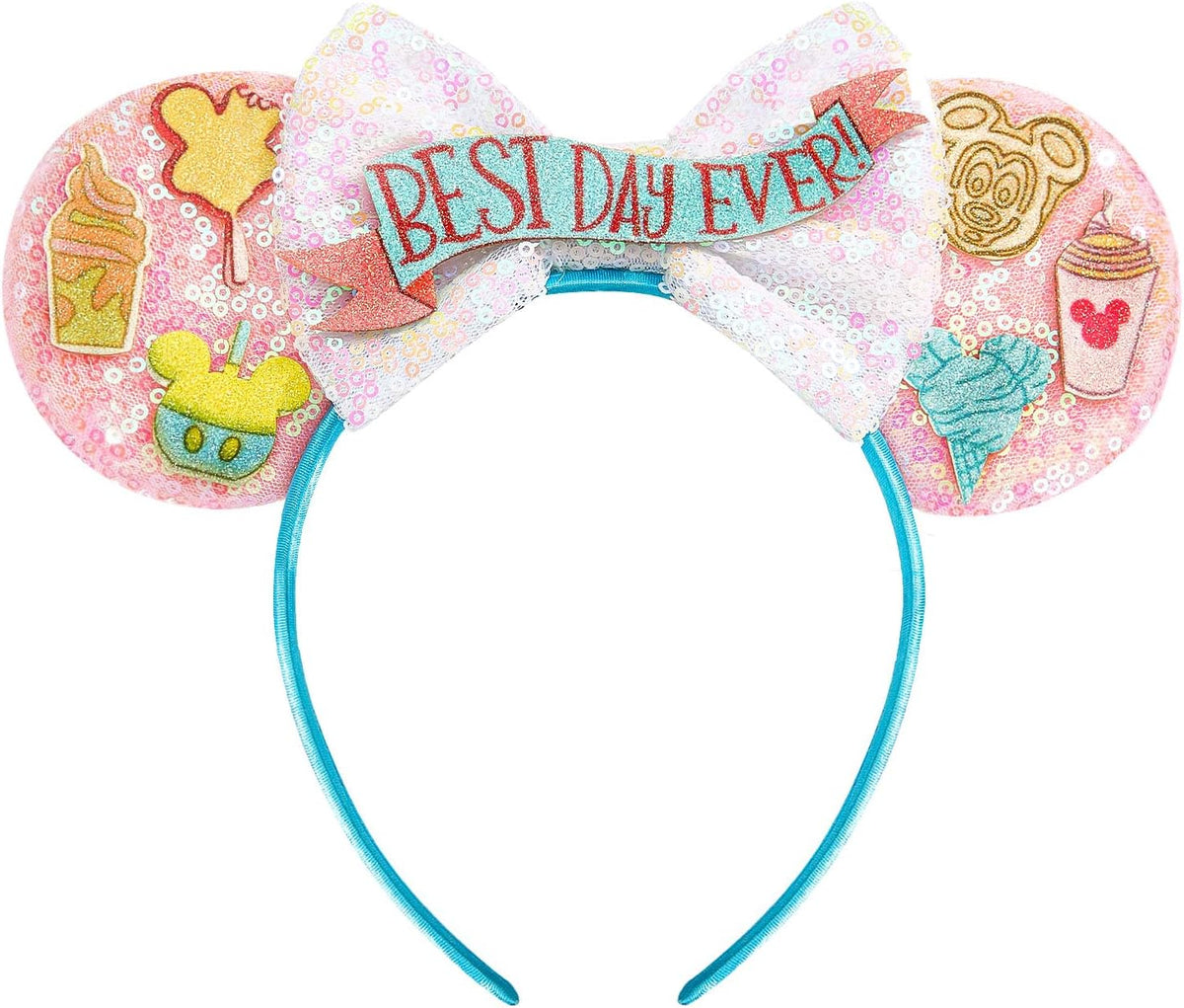 LYLIN Birthday Mouse Ears, Mouse Ears Headband for Women Girls – Fun for Kids & Family - Best Day Ever