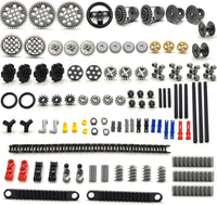 dspitwod 420 piece technic parts set with liftarms, beams, axles and connectors - view 2