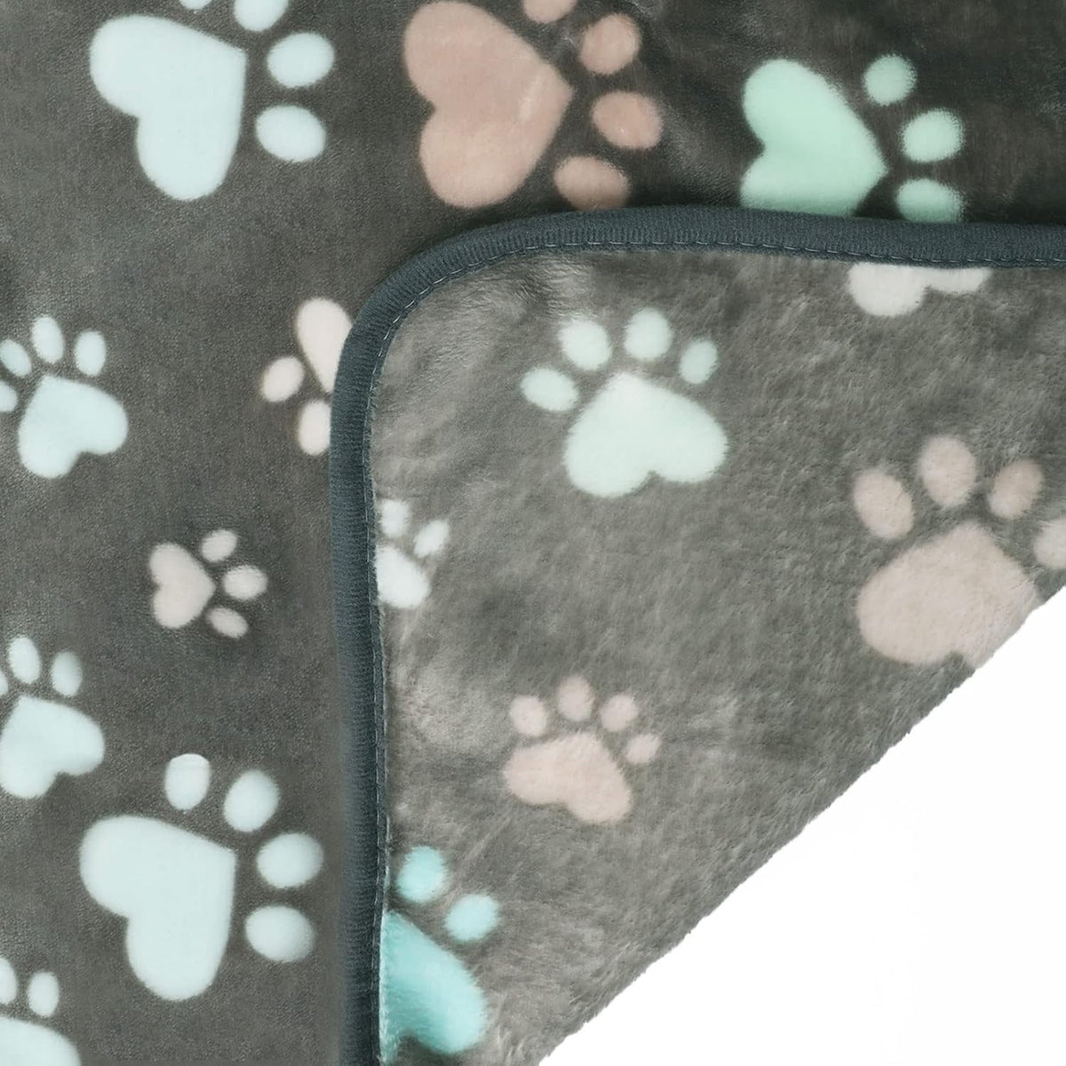 Luciphia Dog Blanket 3 Pack - 23x16 inch (Pack of 3) / Grey Paw2 - image 4