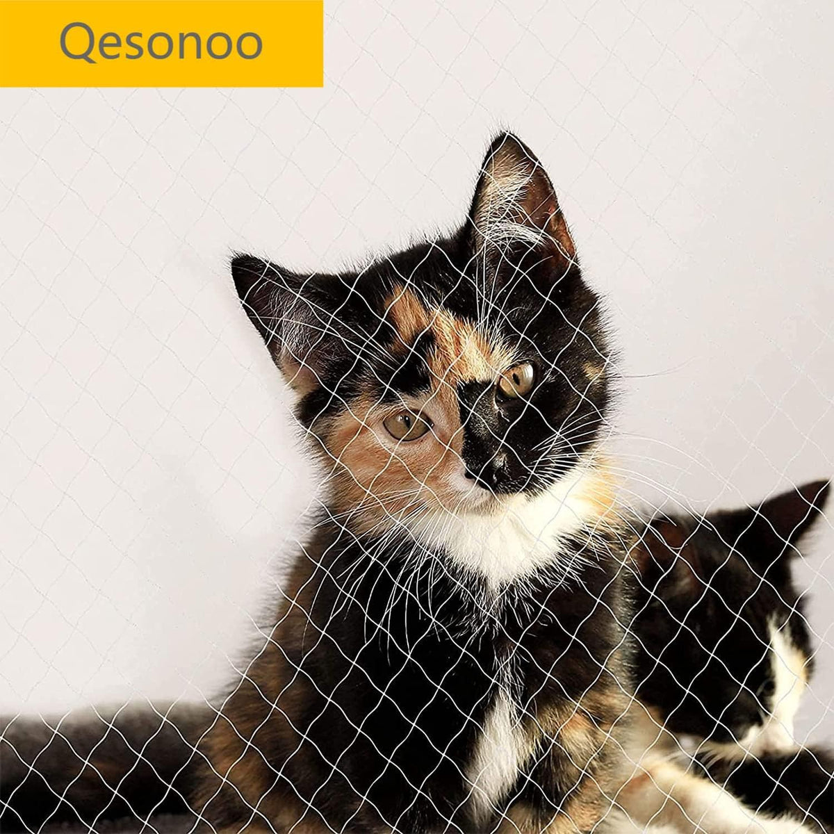 Cat Balcony Net Cat Anti-Fall Fence Net Dog Fence Nets Transparent - 10 x 33 ft - image 2