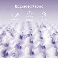 Dog Cooling Vest with Soft Stretchy Sun Protection, XL - X-Large (62-77lbs) / Brier Rose+Lilac Ether - image 2