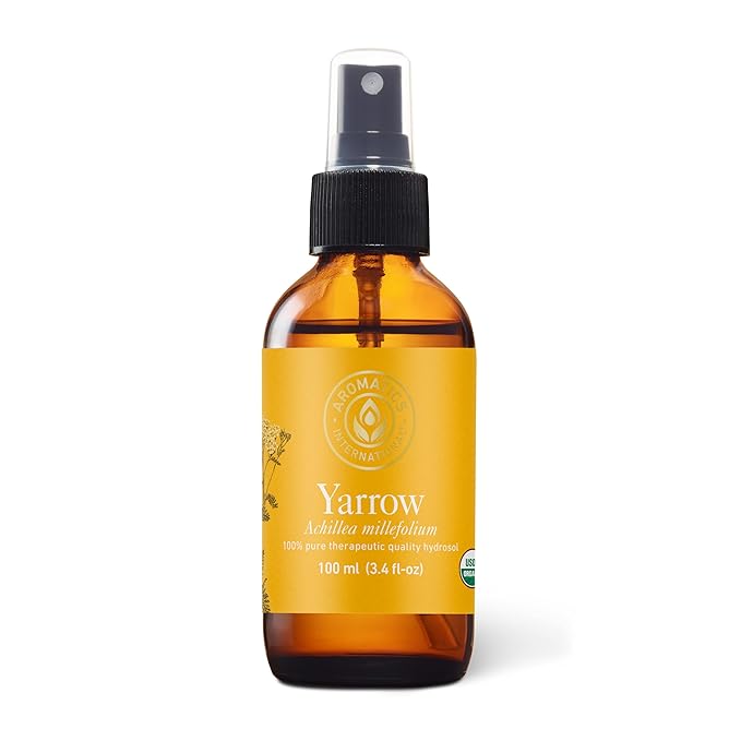 Aromatics International Yarrow Hydrosol 100ml | Herbal Aromatic Mist for Everyday Use