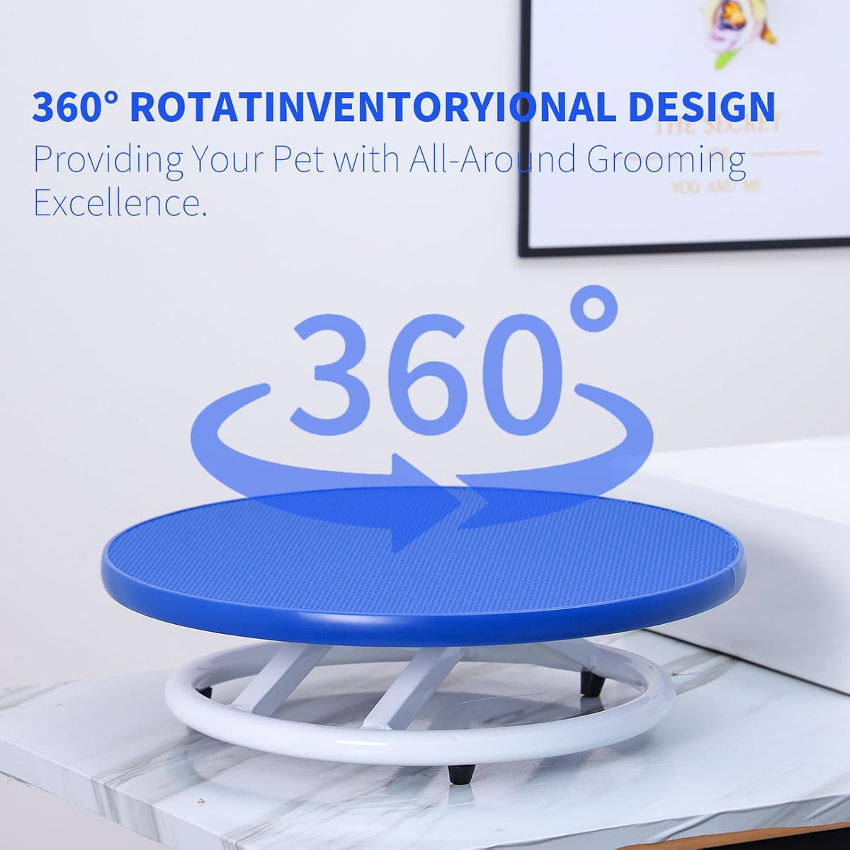 Dog Grooming Table for Dogs At-Home - blue - image 2