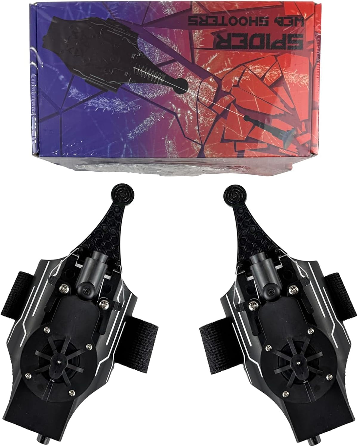 HNCSFW Spider Silk Launcher for Kids, Web Shooters - (Black 2