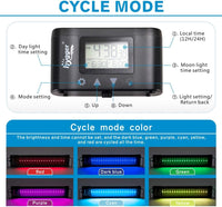 hygger Aquarium Programmable LED Light - 72W - 48in~55in - image 4