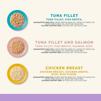 Applaws Natural Wet Cat Food in Broth, Limited Ingredient Canned Wet Cat Food, No Additives, Made with Natural Ingredients, Kitten Variety in Broth Cans (16 x 2.47oz Cans)