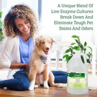 Biokleen Bac-Out Pet Urine Odor Eliminator, Enzymatic, Natural - 128 Oz - image 3