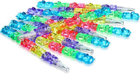 Chinco 20 Pieces Bear Stackable Pencils for Kids 5 in 1 Plastic Pencil – Fun for Kids & Family - 100 - image 3