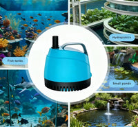 WUCIOOO 210GPH bottom suction submersible water pump with two nozzles and suction cups - view 4