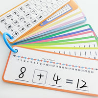Anemeeoke 1-12 multiplication flash cards with dry erase markers and binder ring - view 21