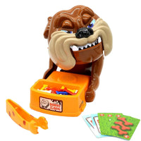 MEACAOFG-Wake the Dog Bite Practical Jokes Spoof Funny Trick Toy Ware of the Vicious Dog Electric Fierce Dog Board Games Interactive Toys Boardgames