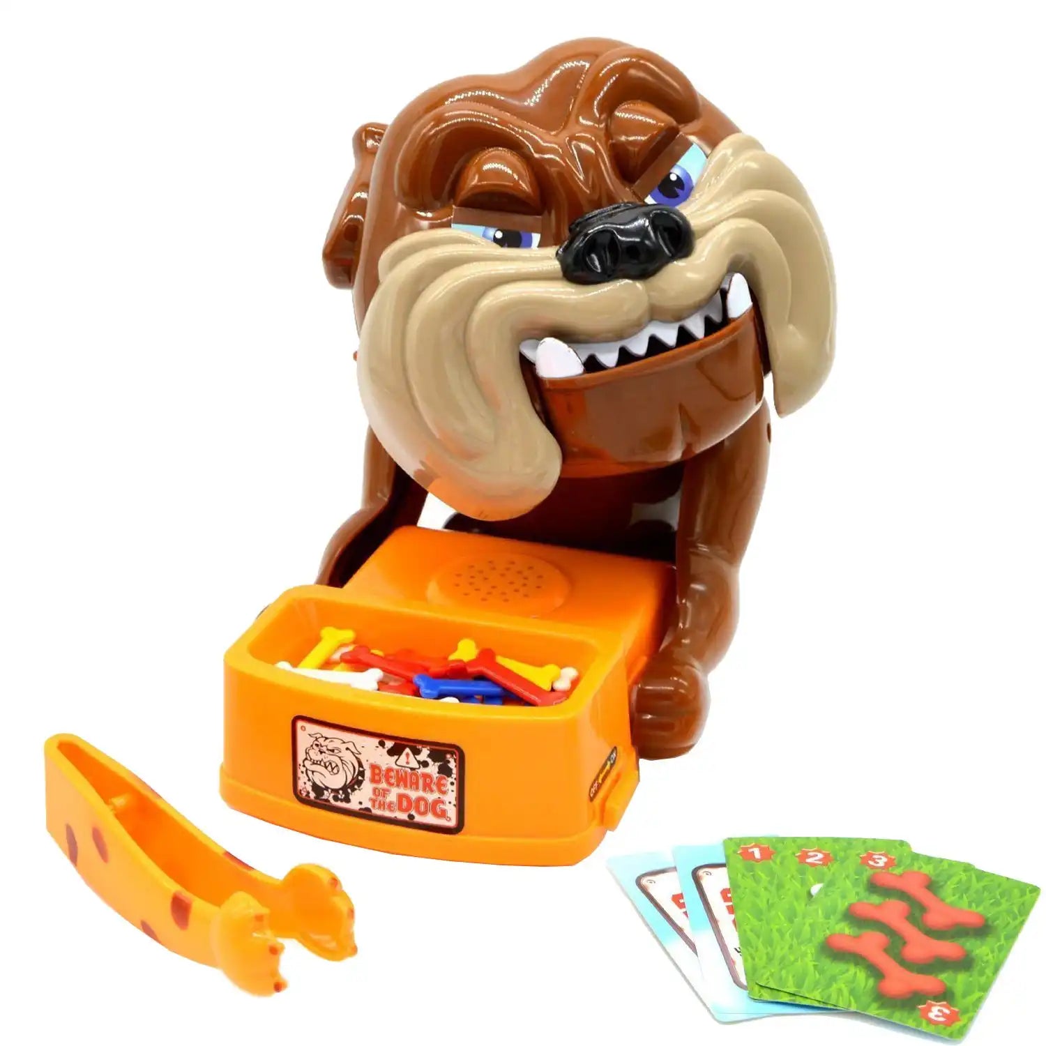 MEACAOFG-Wake the Dog Bite Practical Jokes Spoof Funny Trick Toy Ware of the Vicious Dog Electric Fierce Dog Board Games Interactive Toys Boardgames