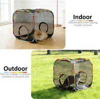 Outdoor Cat Enclosure 2-in-1 - cube cat enclosures - image 4
