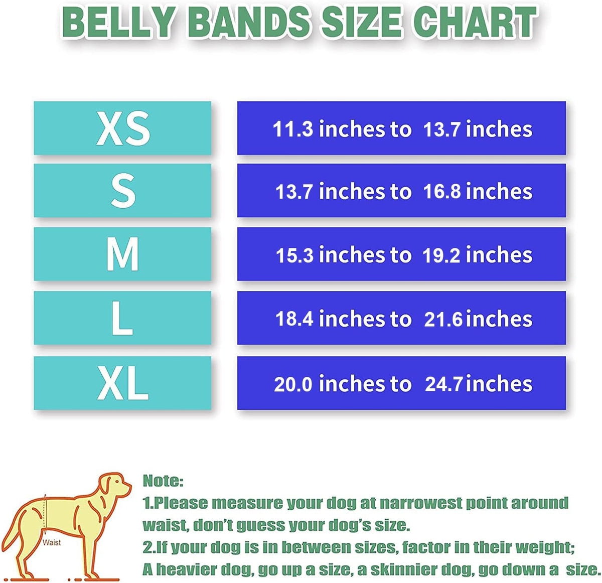 Dog Diapers Male, ACDOK Reusable Belly Bands for Male Dogs Wraps Upgrade Durable Delly Diapers - X-Small (Pack of 3) - image 2