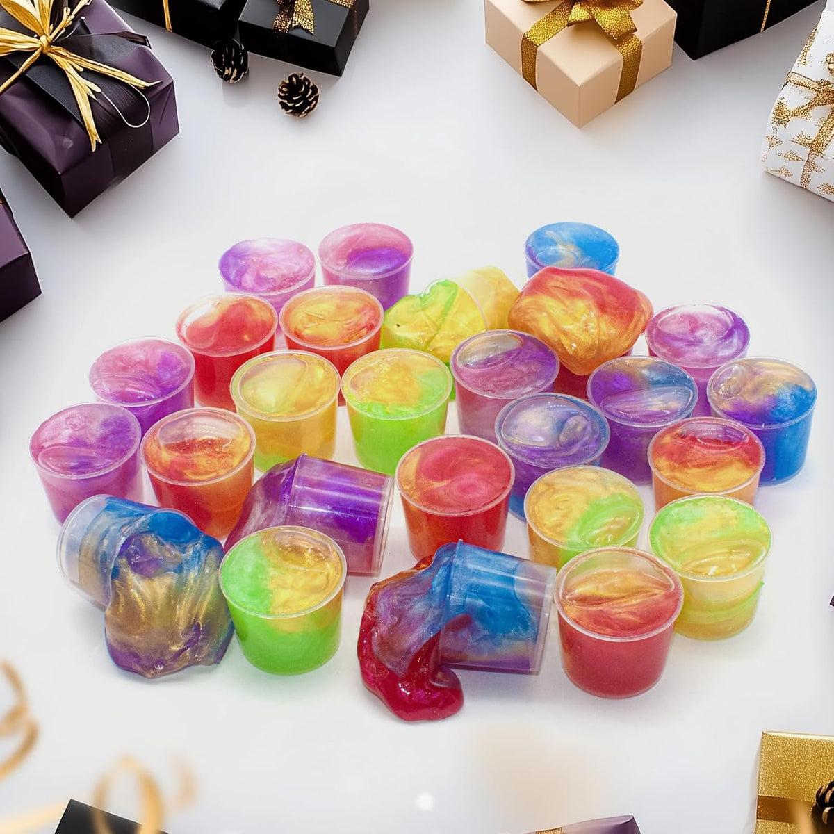 48 Packs Unicorn Galaxy Slime - 48 Unicorn Galaxy Slime - image 4