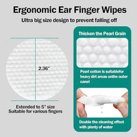 Dog Eye Wipes Gently Remove Tear Stain Eye Debris for Dogs &Cats Pet Grooming Kit Care Wash Cleaner for Eyes Wrinkle Face 100pcs Unscented