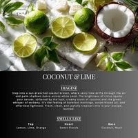 Coconut & Lime Carpet Freshener Powder: Powerful Odor Eliminator for Home, Upholstery Deodorizer, Carpet Deodorizer, Pet Urine, Cat Litter Box - Coconut Lime Verbena Fragrance