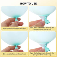 Pllieay 100 Pieces Balloon Sticks - 100pcs White Balloon Sticks - image 3