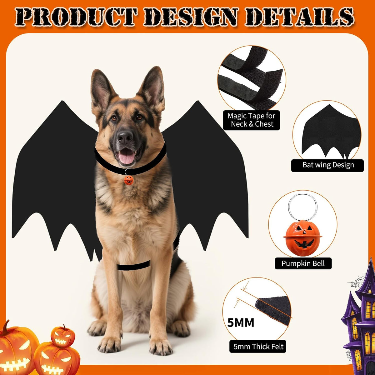 Dog Halloween Costumes for Large Dogs - X-Large - image 3