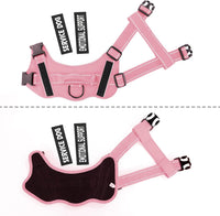 voopet Service Dog Harness, Emotional Support Pet Vest Harness - Small (Pack of 1) / Pink - image 4