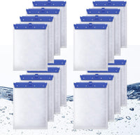 16 count large aquarium filter cartridges for Whisper Bio-Bag filters