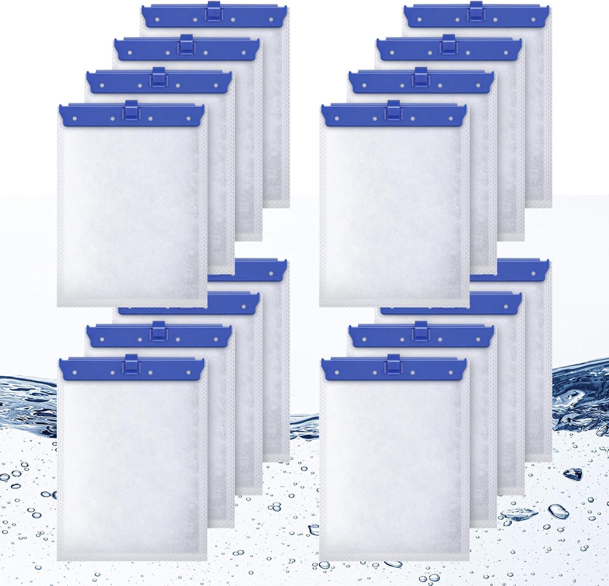 16 count large aquarium filter cartridges for Whisper Bio-Bag filters