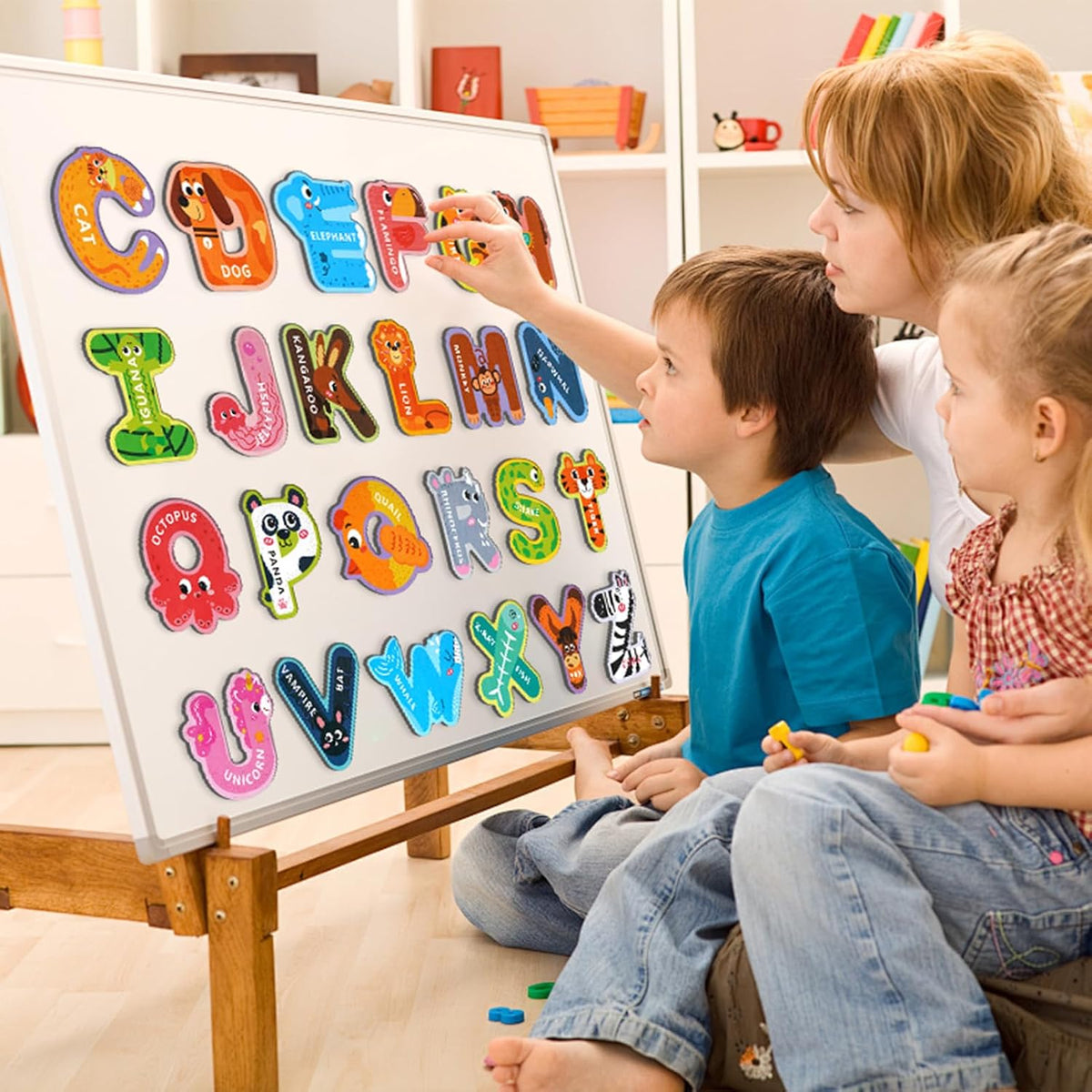 Magnetic Letters for Toddlers 1-3 - Uppercase Letter - image 3