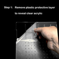 Acrylic Aquarium Divider Kit 5.5/10 / 20L / 20H / 29 / 40B / 55/75 / - 10gal Aqueon - image 3