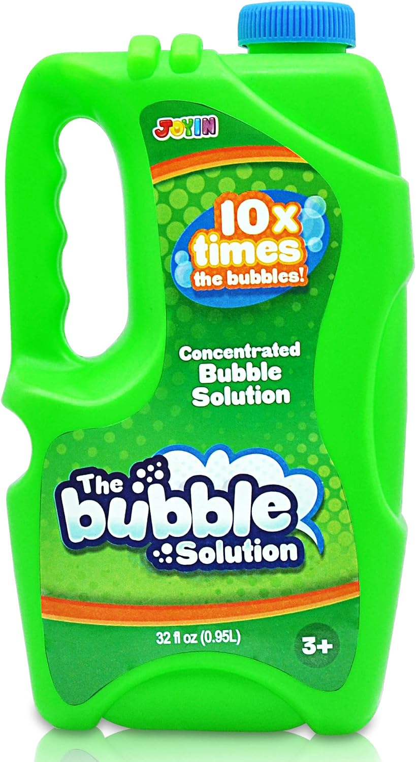 JOYIN 32 OZ Concentrated Bubble Solution for Bubble Machines - Green