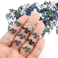 60Pcs Mini Resin Butterflies - 120pcs Mini Snakes - image 2