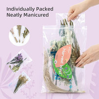 Niteangel Natural & Soft Hamster Bedding Mate Small Animal Habitat Decor for Syrian Dwarf Hamsters Gerbils Mice Degus Bunny or Other Small-Sized Pet (Flower Version)