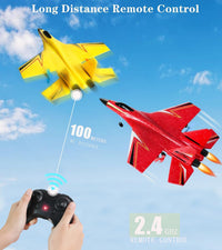 Crohorizon foam RC airplane for beginners with six-axis gyro and lights - view 13