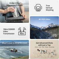 DJI Mini 3, 3-Axis Mechanical Gimbal Mini Camera Drone – Fun for Kids & Family - DJI Mini 3 - image 2
