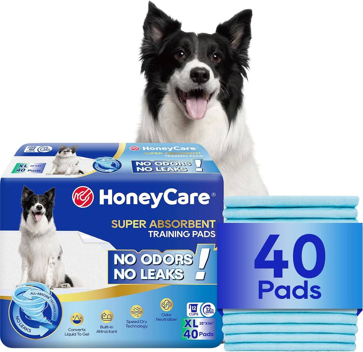 Honey Care All-Absorb, Small 17.5" x 23.5" - X-Large - 28" x 34" / 40