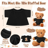 Litherr S blank sublimation stuffed animal shirt for 8-12 inch plush bears - view 23