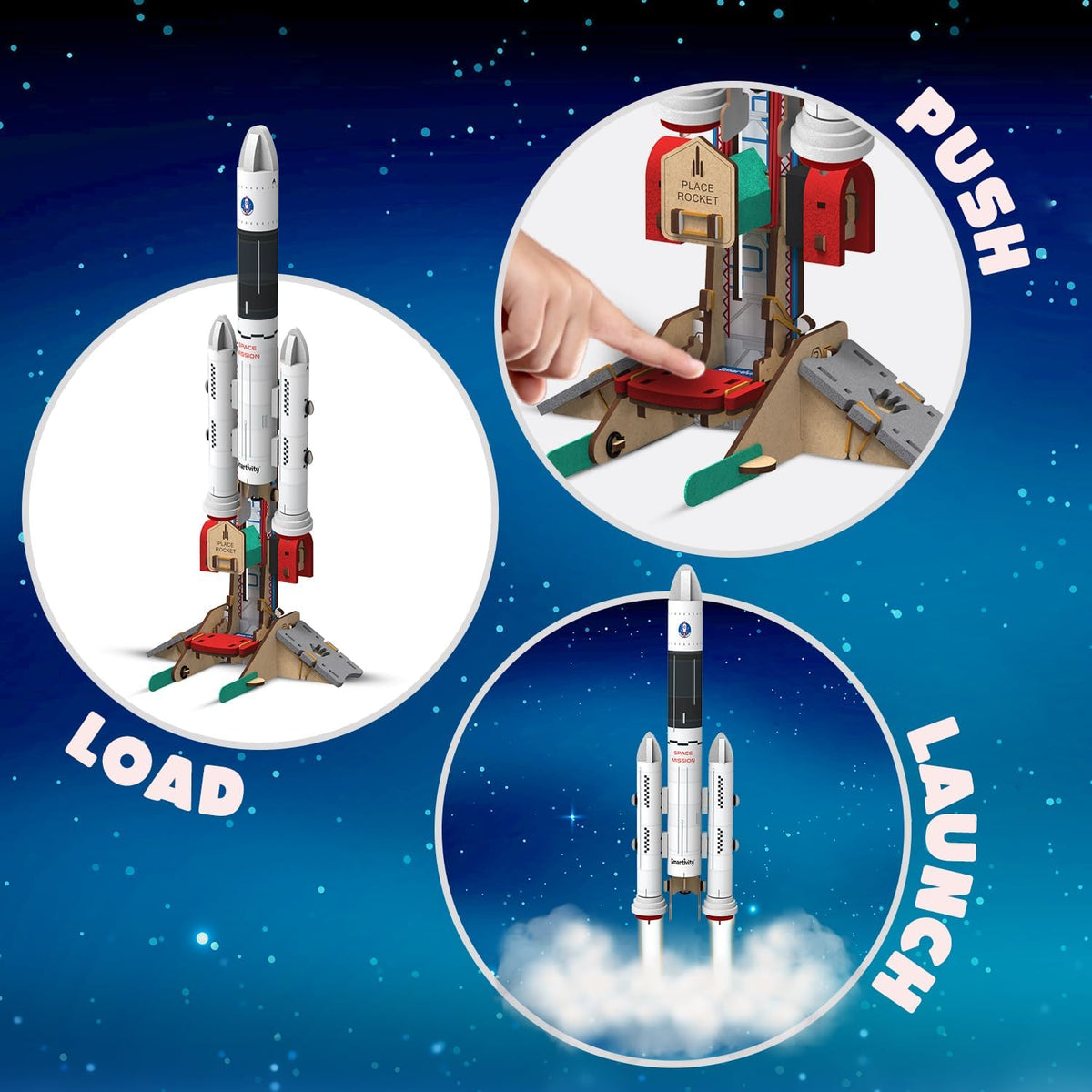 Smartivity DIY Rocket Launcher STEM Kit for Kids 6-12 Years – Fun for Kids & Family - Rocket Launcher - image 3