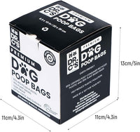 Certified 65% PCR (Post Consumer Recycled) Plastic and 35% Plant Based Dog Poop Bags - Dr. C's Premium Dog Poop Bags - 270 Bags / 18 Rolls, Extra thick, Leak Proof, Unscented, Earth Friendly