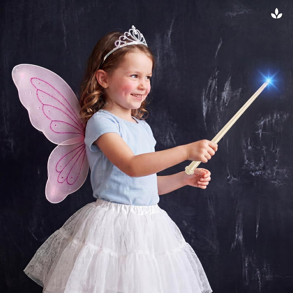 Skylety three light up magic wands in pink, purple and blue - view 39