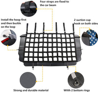 Pet Net Vehicle Safety Mesh Dog Barrier for Jeep 2/4-Door 2007-2026 – Essentials for Dogs - image 3