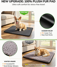 Morpilot Cat Carrier Soft for Large Medium Cats and Puppy up to – Essentials for Dogs - Dark Gray / 16.5"L x 11.0"W x 11.0"H - image 2