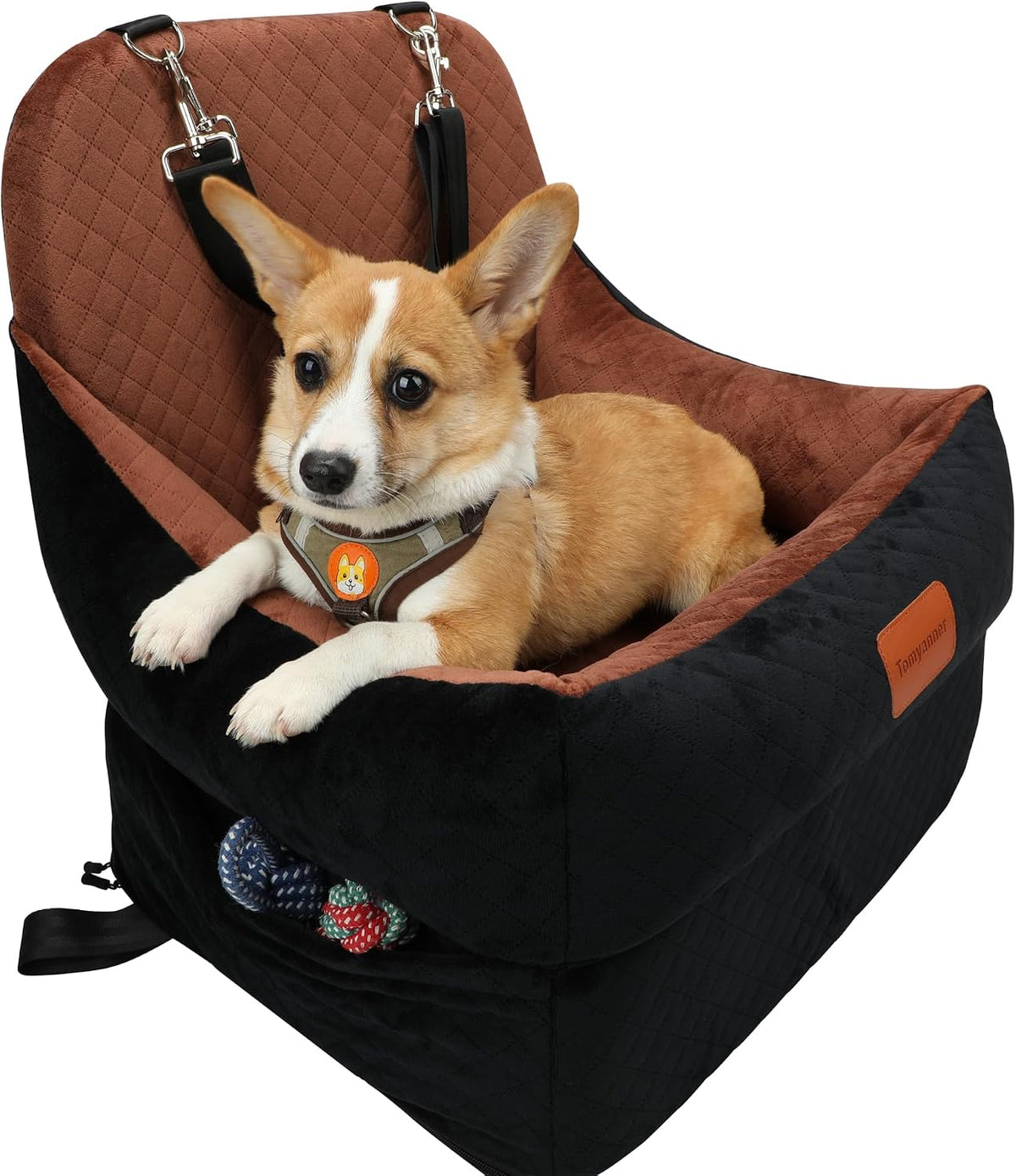 Dog Booster Car Seat for Small/Medium Dogs up to 30 lbs - blabro