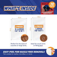 Panther Armor Cat Scratch Furniture Protector - 10 Sheets - image 2