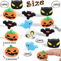 FOIMAS 300-piece mini animal erasers in assorted rubber animal shapes - view 38