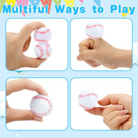 32PCS Fidget Spinner Soccer Balls Halloween Party Favors for Kids 4-8 - Baseball-32pcs - image 2