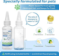 4-in-1 Pet Steam Brush for Dog & cat brush for shedding，Spray Hair Removal Comb with Waterless Shampoo–Self-Cleaning Pet Grooming Tool for Shedding, Anti-Static & Skin-Friendly Design