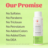 Skout's Honor Probiotic Dog Shampoo & Conditioner with Avocado Oil & Omega-3s, 97% Natural, Paraben & Sulfate-Free, Cruelty-Free, 16oz, Sunkissed Coconut