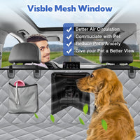 Kytely Dog Car Seat Cover for Back Seat - Gray / X-Large - image 2