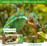 2 Pack Natural Coconut Fiber Substrate - 6 Pack - image 2