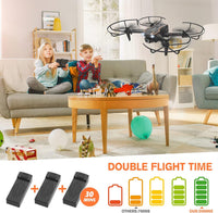 AVIALOGIC Mini Drone with Camera for Kids - Deep black - image 3